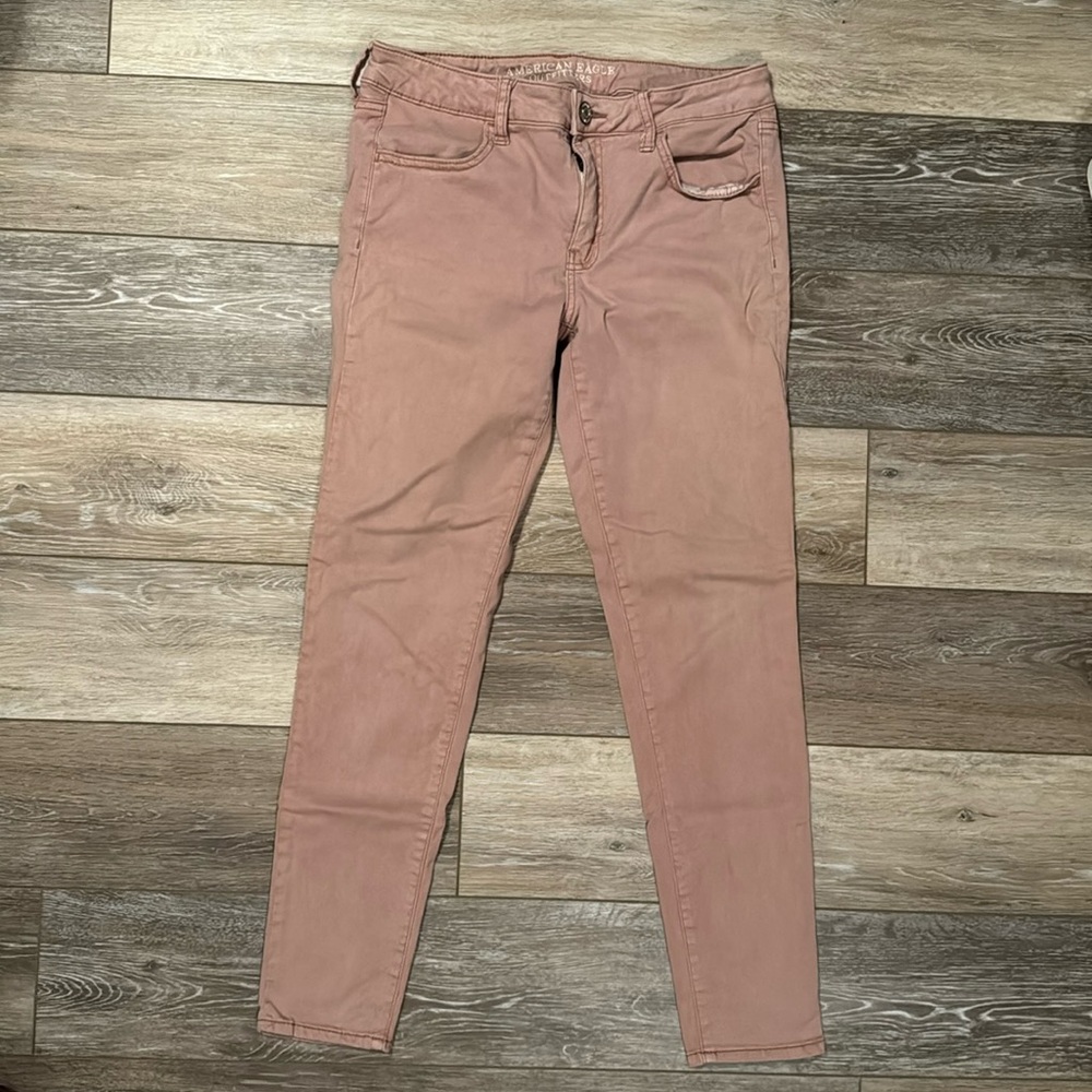 American Eagle Jeggins Pink Size 12